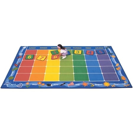 Carpets For Kids Carpets For Kids 1134 Calendar 8.33 ft. x 13.33 ft. Rectangle Rug 1134